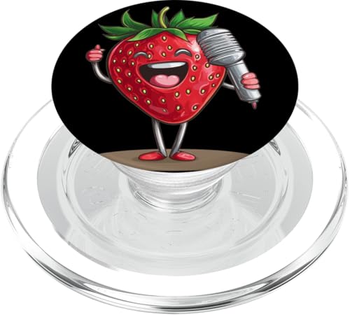 Silly Strawberry Singing Its Sweetest Melodie PopSockets PopGrip für MagSafe Silly Strawberry Singing Its Sweetest Melodie PopSockets PopGrip für MagSafe von Singing Strawberry