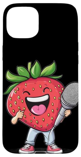 Singing Strawberry Bringing the Laughs Kostüm Hülle für iPhone 15 Plus Singing Strawberry Bringing the Laughs Kostüm Hülle für iPhone 15 Plus von Singing Strawberry