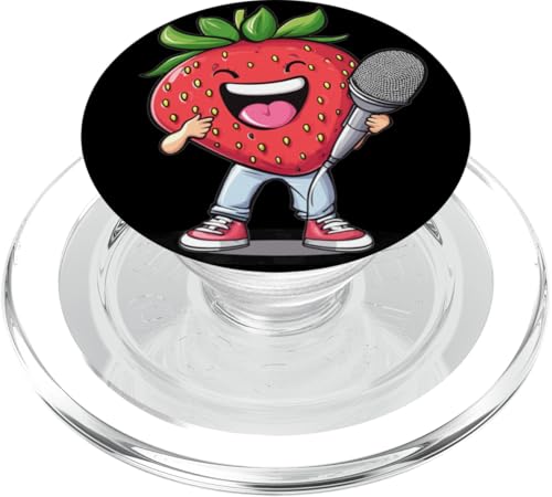 Singing Strawberry Bringing the Laughs Kostüm PopSockets PopGrip für MagSafe Singing Strawberry Bringing the Laughs Kostüm PopSockets PopGrip für MagSafe von Singing Strawberry