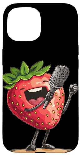 Strawberry glänzt hell im Spotlight-Outfit Hülle für iPhone 15 Strawberry glänzt hell im Spotlight-Outfit Hülle für iPhone 15 von Singing Strawberry