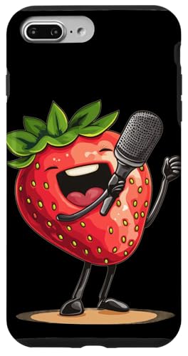 Strawberry glänzt hell im Spotlight-Outfit Hülle für iPhone 7 Plus/8 Plus Strawberry glänzt hell im Spotlight-Outfit Hülle für iPhone 7 Plus/8 Plus von Singing Strawberry
