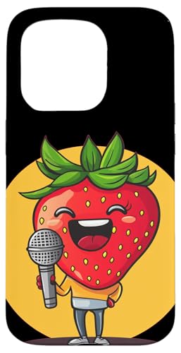 Süße Melodien aus einem saftigen Karaoke-Star-Outfit Hülle für iPhone 15 Pro Süße Melodien aus einem saftigen Karaoke-Star-Outfit Hülle für iPhone 15 Pro von Singing Strawberry
