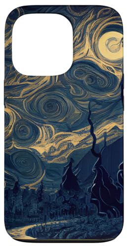 Hülle für iPhone 13 Pro Dunkle unheimlich aussehende Landschaft Van Gogh Stil Malerei Hülle für iPhone 13 Pro Dunkle unheimlich aussehende Landschaft Van Gogh Stil Malerei von Sinister Merch