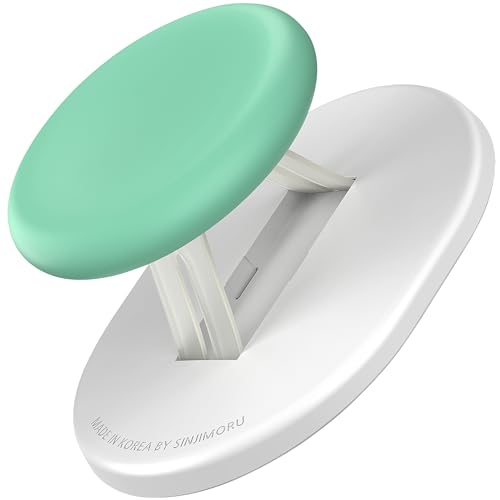Sinjimoru A-Type Handyhalterung für MagSafe, 2 in 1 Handyhalter als süßer Handy-Ständer für iPhone 12 13 14 15 16 Plus Pro Max, Fingerhalterung Kickstand für Apple & Galaxy. M-Mini Tok Minze Sinjimoru A-Type Handyhalterung für MagSafe, 2 in 1 Handyhalter als süßer Handy-Ständer für iPhone 12 13 14 15 16 Plus Pro Max, Fingerhalterung Kickstand für Apple & Galaxy. M-Mini Tok Minze von Sinjimoru