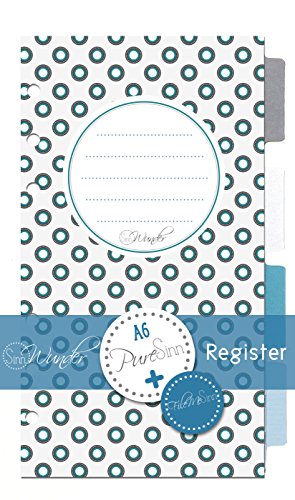 SinnWunder® Register, Index-Reiter bzw. Divider für Terminplaner und Ringplaner Design PureSinn (Personal) von SinnWunder