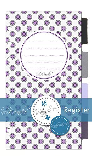 SinnWunder® Register bzw. Divider für Terminplaner und Ringplaner Design VintageSinn Format Personal von SinnWunder