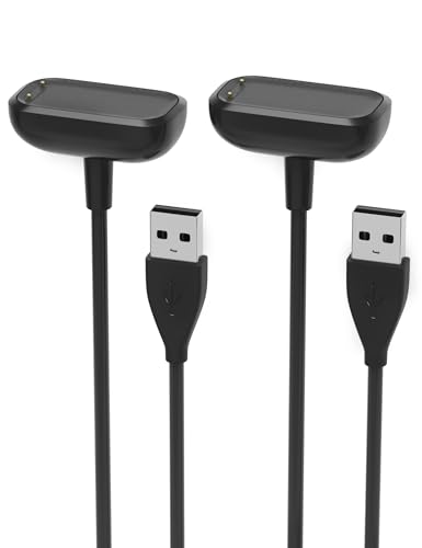 Sinoacc 2 Stück Ladegerät Kompatibel mit Fitbit Charge 5 Luxe Ladekabel 100Cm/3.3Ft Magnetisches USB Kabel Charge 5 Luxe Fitness Health Tracker Smartwatch Zubehör Sinoacc 2 Stück Ladegerät Kompatibel mit Fitbit Charge 5 Luxe Ladekabel 100Cm/3.3Ft Magnetisches USB Kabel Charge 5 Luxe Fitness Health Tracker Smartwatch Zubehör von Sinoacc