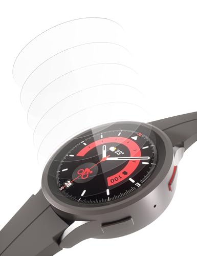 Sinoacc 6-Stück Schutzglas Für Galaxy Watch 5 Pro 45mm Panzerglas, HD Anti-Fog Gehärtetes Glas Schutzfolie Für Samsung Galaxy Watch 5 Pro 45mm Displayschutz Zubehör Sinoacc 6-Stück Schutzglas Für Galaxy Watch 5 Pro 45mm Panzerglas, HD Anti-Fog Gehärtetes Glas Schutzfolie Für Samsung Galaxy Watch 5 Pro 45mm Displayschutz Zubehör von Sinoacc