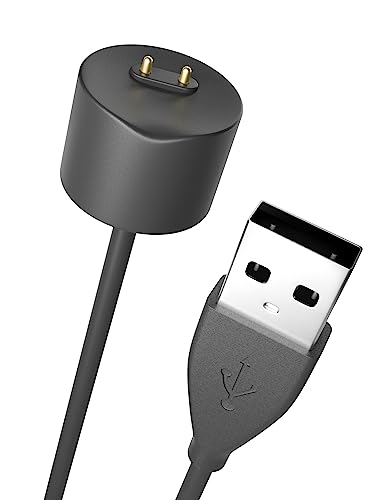 Sinoacc Ladekabel Kompatibel mit Xiaomi Mi Band 5 6 7, Amazfit Band 5 Fitness Tracker USB Magnetisches Ladegerät Kabel von Sinoacc