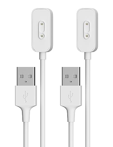 Sinoacc Ladekabel Kompatibel mit Xplora X5/X4/X5 Play Kids Uhr Ladegerät Magnetisches USB Ladestation Kabel für Xplora Kinder Smartwatch (2-Stück,Weiß) von Sinoacc