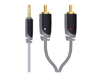 Sinox 10m 3.5mm/RCA, 3.5mm, Männlich, 2 x RCA, Männlich, 10 m, Grau Sinox 10m 3.5mm/RCA, 3.5mm, Männlich, 2 x RCA, Männlich, 10 m, Grau von Sinox beslag