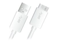 i-Media - USB-Kabel - Micro-USB Typ B (han) til USB Typ A (han) - USB 3.0 - 1 m von Sinox beslag