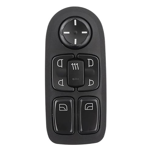 Fensterheber Schalter,Electric Fenster Schalter 1736600 1811131 Auto Electric Power Master-Fenstersteuerung Schalter Regler-Knopf Fit Verwendung for DAF CF XF Serie 2001-2013 1669884 1788599 von SinseD