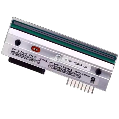 P1004230 Druckkopf für Zebra 110Xi4 110XiIV Thermo-Barcode-Etikettendrucker, 203 dpi, Original P23740-25 von Sinsed