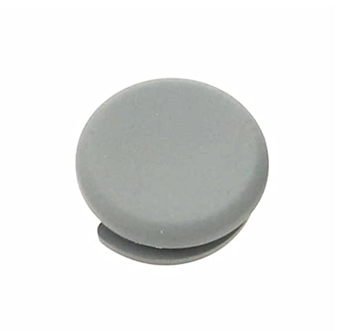 Analog Joystick Kappe Cap Thumb Stick für Nintendo 2DS 2DS XL 3DS 3DS XL (auch NEW) mit Gummierung, Farbe:hellgrau von Sintech