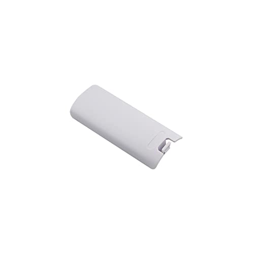 Batterie Ladedeckel Battery Cover kompatibel für Nintendo Wii remote controller, Farbe:Weiss von Sintech