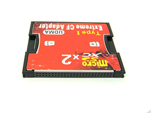 Dual Micro SD SDHC SDXC Karte zu UDMA CF Adapter für Canon Nikon Kamera von Sintech