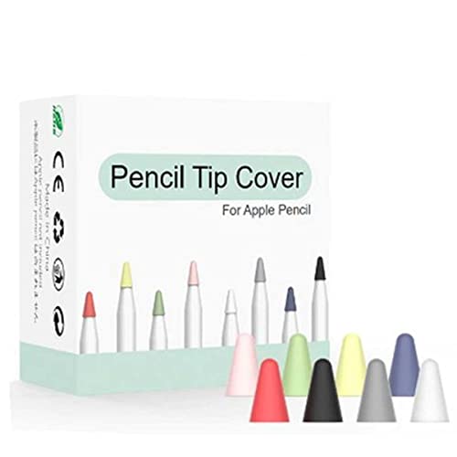 Silikon Schutzhülle (8 St.) für Stiftspitze kompatibel für Apple Pencil + iPad Pro StyluApple Pencil + iPad Pro Stylus Touchscreen Pen von Sintech