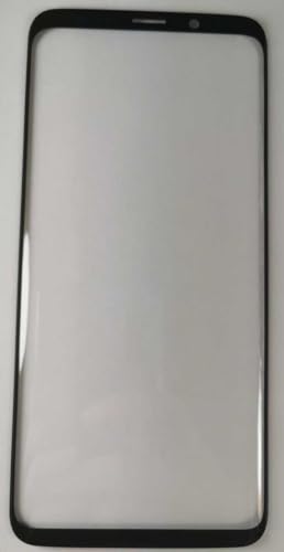 Sintech Frontscheibe kompatibel für Samsung Galaxy S9+ G965 mit OCA, Farbe:Schwarz von Sintech