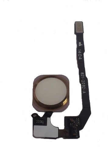 Sintech Home Button kompatibel für iPhone SE/5S Gold mit Fingersensor + Flexkabel Touch ID Menü Taste von Sintech