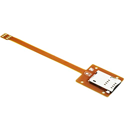 Sintech Nano-SIM-Karte, Stecker auf Standard-UIM-SIM-Buchse, Verlängerung flach, FPC-Kabel, 15 cm, kompatibel mit iPhone 5–11 von Sintech