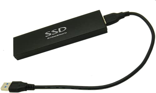 USB 3.0 Externes Gehäuse Fall, kompatibel mit 18-polig SSD von 2010–2011 MacBook Air A1369 A1370 1375 A1377 von Sintech