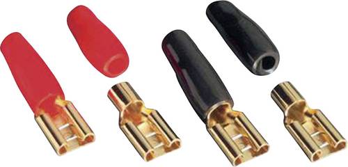 Sinuslive Car HiFi Lautsprecherstecker-Set 1 x 6mm² vergoldet von Sinuslive