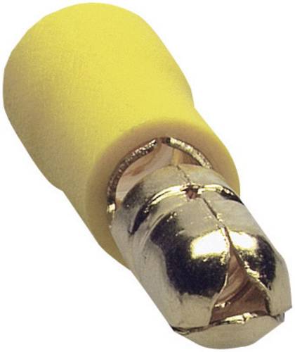 Sinuslive Car HiFi Rundstecker 10er Set 6mm² 6mm vergoldet von Sinuslive
