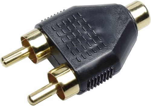 Sinuslive Y2M Cinch-Adapter [2x Cinch-Stecker - 1x Cinch-Buchse] von Sinuslive