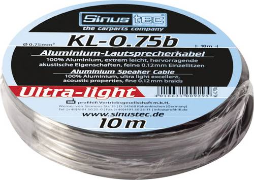 Sinustec KL-0,75b Car HiFi Endstufen-Anschluss-Set von Sinustec