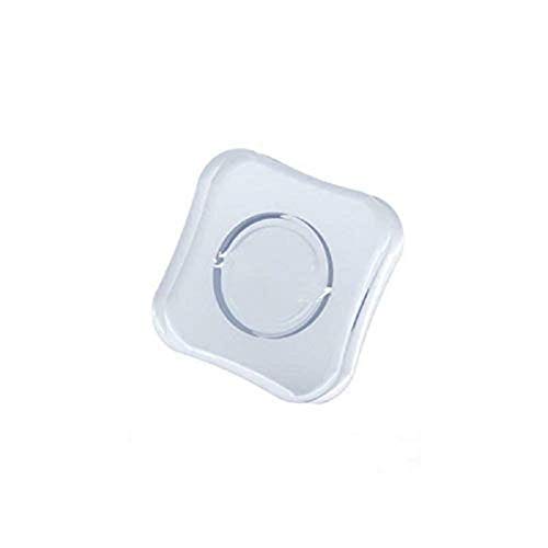 2 stücke Wiederverwendbare Nano Casual Paste pu Material Nano Magic Aufkleber handyhalter Halterung multifunktionale lagerung Aufkleber handyhalter Magic Aufkleber für Auto büro Haus (2pcs Square) von Sinye