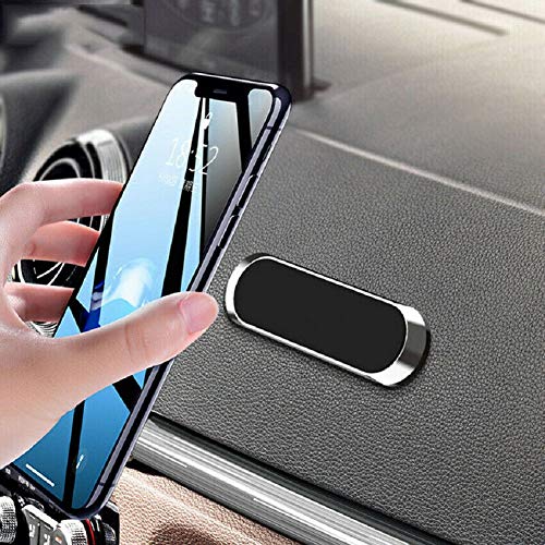 Sinye Magnetic car Phone Holder, Gravity Bracket Non-Slip Metal Magnet GPS Bracket car Phone Holder Automatically Locks universal Vent car Phone Holder (Black Gray) von Sinye