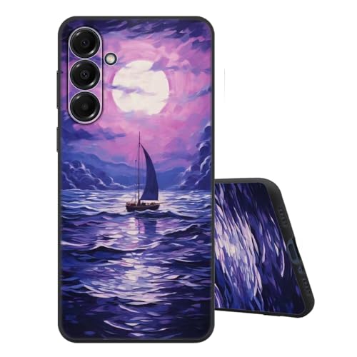 Sinyunron Handyhülle Kompatibel mit Samsung Galaxy A16 4G/5G Hülle Silikon Matte Schwarz Rückseite mit Muster,Weiche Stoßfest Kratzfest Schlanke TPU Softschale Schutzhülle,Segelboote Sinyunron Handyhülle Kompatibel mit Samsung Galaxy A16 4G/5G Hülle Silikon Matte Schwarz Rückseite mit Muster,Weiche Stoßfest Kratzfest Schlanke TPU Softschale Schutzhülle,Segelboote von Sinyunron