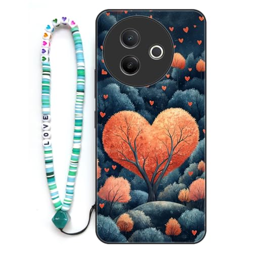Sinyunron Handyhülle Kompatibel mit Vivo Y39 5G Hülle Stoßfeste Kratzfest TPU Schutzhülle Gemusterte Handy Schutzschale mit Buntes Schlüsselband,Herzbaum Sinyunron Handyhülle Kompatibel mit Vivo Y39 5G Hülle Stoßfeste Kratzfest TPU Schutzhülle Gemusterte Handy Schutzschale mit Buntes Schlüsselband,Herzbaum von Sinyunron