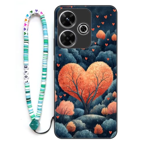 Sinyunron Handyhülle Kompatibel mit Xiaomi Poco M6 4G Hülle Stoßfeste Kratzfest TPU Schutzhülle Gemusterte Handy Schutzschale mit Buntes Schlüsselband,Herzbaum Sinyunron Handyhülle Kompatibel mit Xiaomi Poco M6 4G Hülle Stoßfeste Kratzfest TPU Schutzhülle Gemusterte Handy Schutzschale mit Buntes Schlüsselband,Herzbaum von Sinyunron