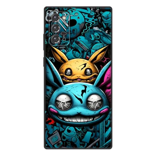 Sinyunron Hülle Kompatibel mit Samsung Galaxy Note 20 4G/5G Handyhülle Silikon Schwarz Matte Rückseite mit Muster,Weiche Stoßfest Kratzfest Schlanke Softschale TPU Schutzhülle,Böse Monster Sinyunron Hülle Kompatibel mit Samsung Galaxy Note 20 4G/5G Handyhülle Silikon Schwarz Matte Rückseite mit Muster,Weiche Stoßfest Kratzfest Schlanke Softschale TPU Schutzhülle,Böse Monster von Sinyunron