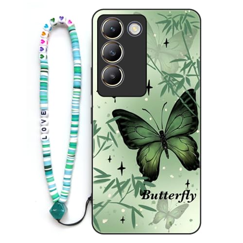 Sinyunron Hülle Kompatibel mit Vivo Y100 4G / Vivo Y100A 5G,Handyhülle 2-in-1 Hybrid Set Handy Schutzschale,Stoßfeste TPU Silikon Schutzhülle+1×Buntes Schlüsselband,Schmetterling-01 Sinyunron Hülle Kompatibel mit Vivo Y100 4G / Vivo Y100A 5G,Handyhülle 2-in-1 Hybrid Set Handy Schutzschale,Stoßfeste TPU Silikon Schutzhülle+1×Buntes Schlüsselband,Schmetterling-01 von Sinyunron
