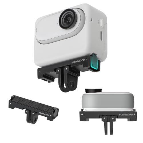 Sinyutia Magnetische Schnellspann-Halterung für Insta 360 Go 3s Zubehör – Kamerahalterungsadapter aus Aluminiumlegierung mit 6,35 mm Gewindeanschluss für Stative und Selfie-Sticks, Vlogging Sinyutia Magnetische Schnellspann-Halterung für Insta 360 Go 3s Zubehör – Kamerahalterungsadapter aus Aluminiumlegierung mit 6,35 mm Gewindeanschluss für Stative und Selfie-Sticks, Vlogging von Sinyutia