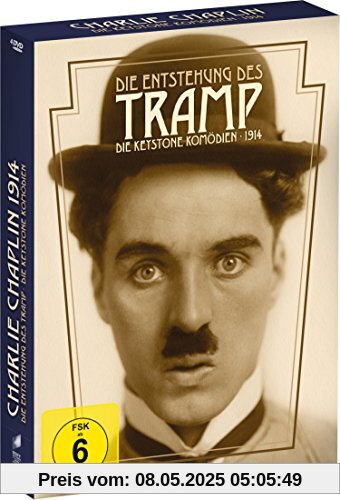 Charlie Chaplin - Die Entstehung des Tramp - Die Keystone Komödien 1914 (4 Disc Set) von Sir Charles Chaplin