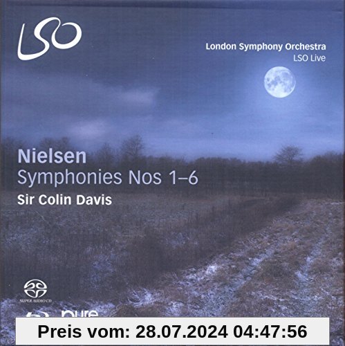 Nielsen: Sinfonien 1-6 (3 SACD + 1 Blu-ray) von Sir Colin Davis