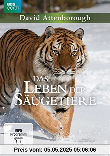 David Attenborough: Das Leben der Säugetiere - Die komplette Serie [4 DVDs] von Attenborough, Sir David