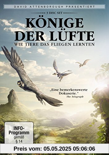 David Attenborough: Könige der Lüfte [3 DVDs] von Attenborough, Sir David