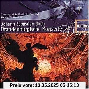 Präsent - Bach (Brandenburgische Konzerte) von Sir Neville Marriner