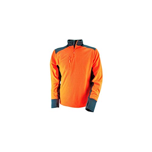 SOLIDUR COB-2XL Polaire Cob Arbeitshemd, Orange, Größe 2XL von Sir Safety System