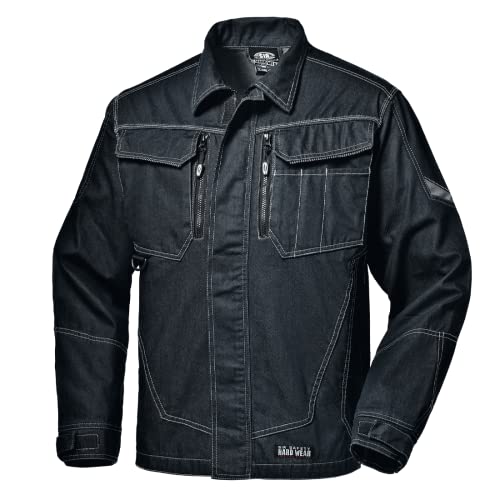 Sir Safety System MC2574Q84X "Heavy" Jacke, Denim Blau/Schwarz, Größe 4X von Sir Safety System