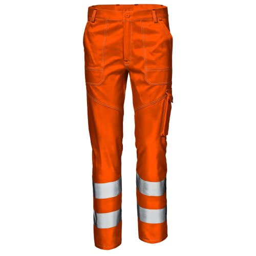 Sir Safety System MC3615H144 "Velvet" Warnschutz-Bundhose, Warnschutz-orange, Größe 44 von Sir Safety System