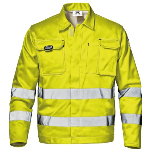 Sir Safety System MC3616E160 "Velvet" Warnschutz-Bundjacke, Warnschutz-gelb, Größe 60 von Sir Safety System