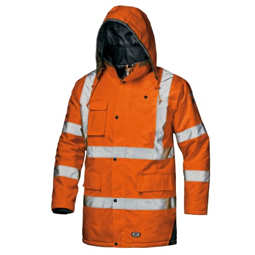 Sir Safety System MC4113H13X "Motorway" Warnschutz-Jacke, Warnschutz-orange, Größe 3X von Sir Safety System