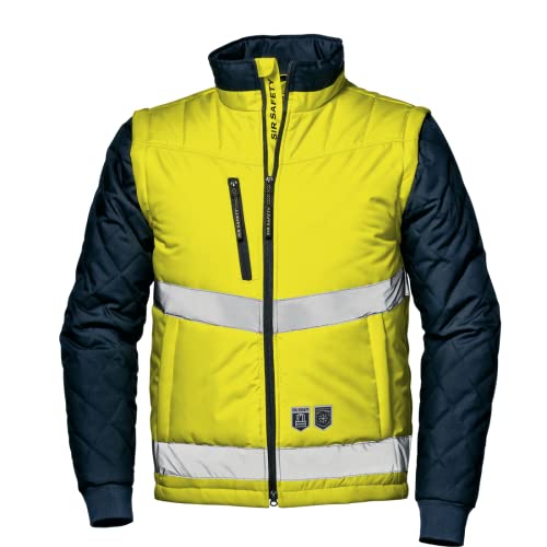 Sir Safety System MC4114ECXL "Driver" Bundjacke, Warnschutz-gelb/blau, Größe XL von Sir Safety System