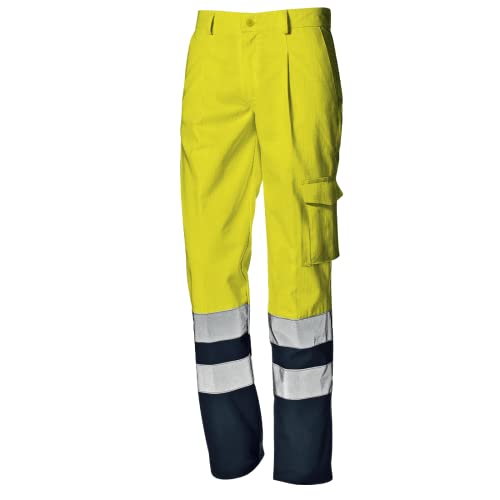 Sir Safety System MC5911ED46 "Supertech" Bundhose, Warnschutz-Gelb/Blau, Größe 46 von Sir Safety System